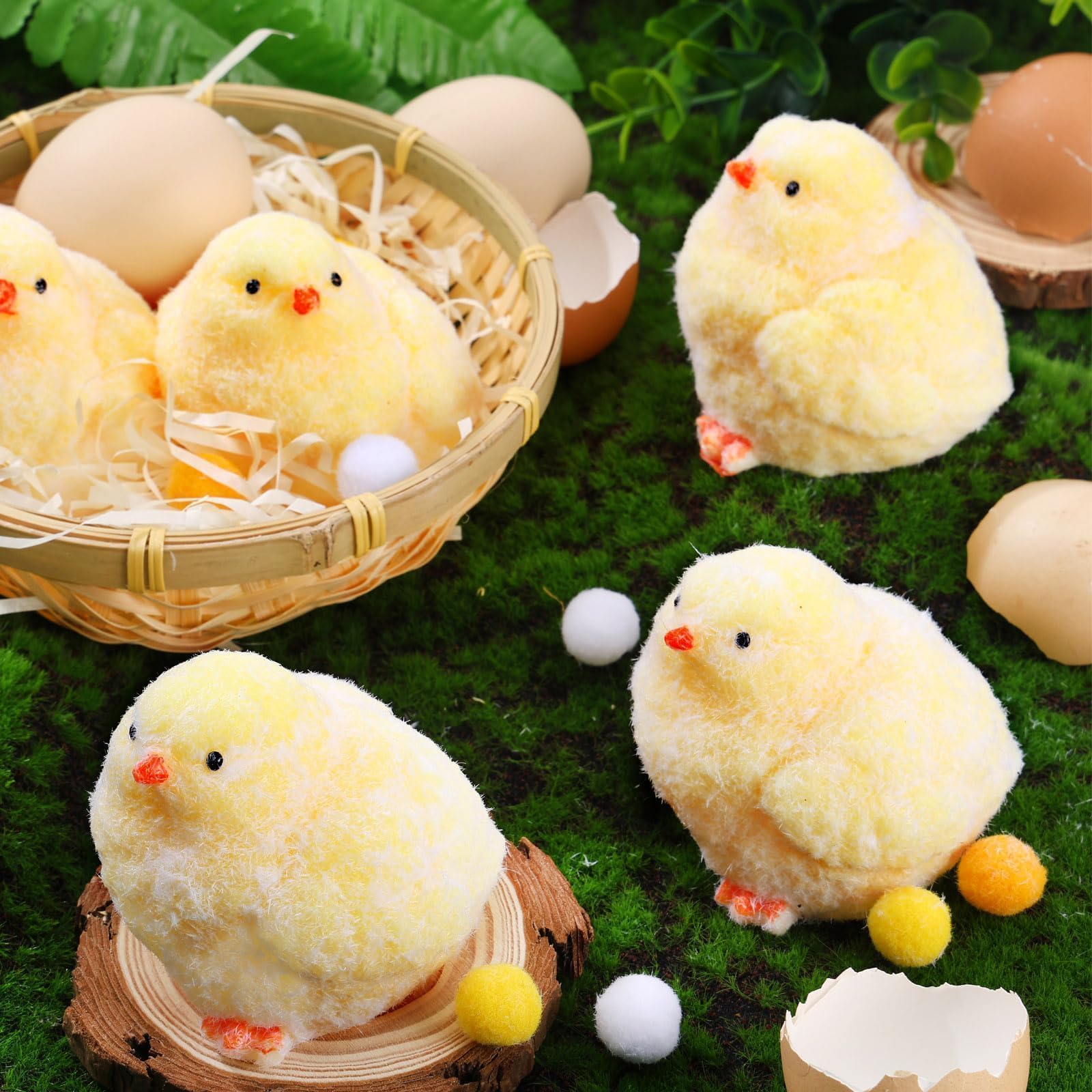 HIYZI Chick Taba squishies pack side view, playful yellow texture for sensory play.