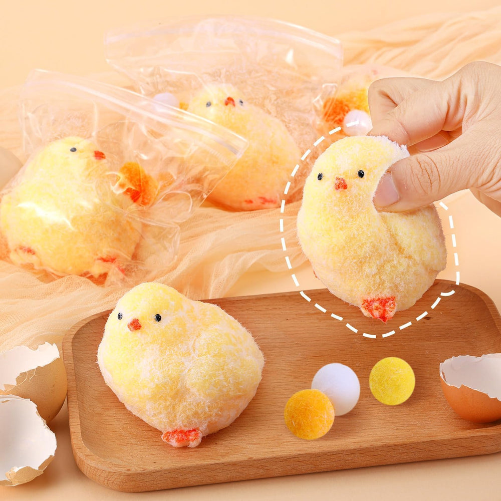 HIYZI Chick Taba squishies as Easter favors, perfect goodie bag fillers.
