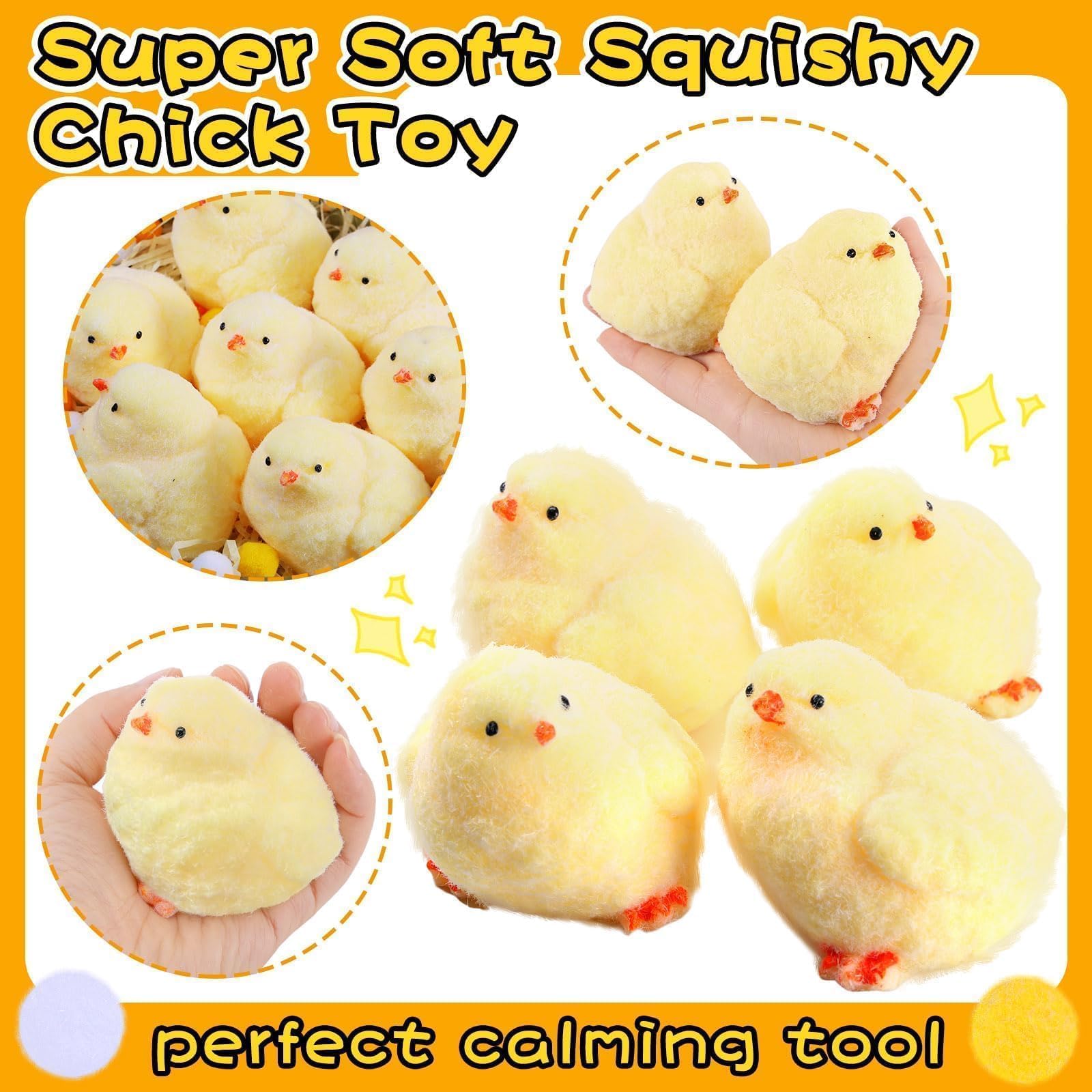 HIYZI Chick Taba squishies toy texture, soft and pliable for calm focus.