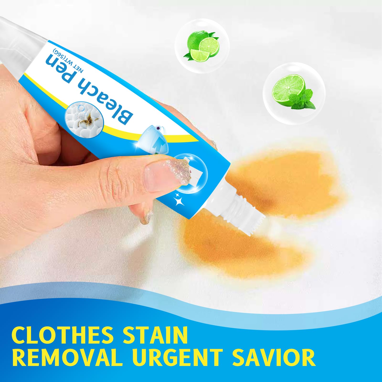 HJFCY Bleach Pen compact design fits easily in bag