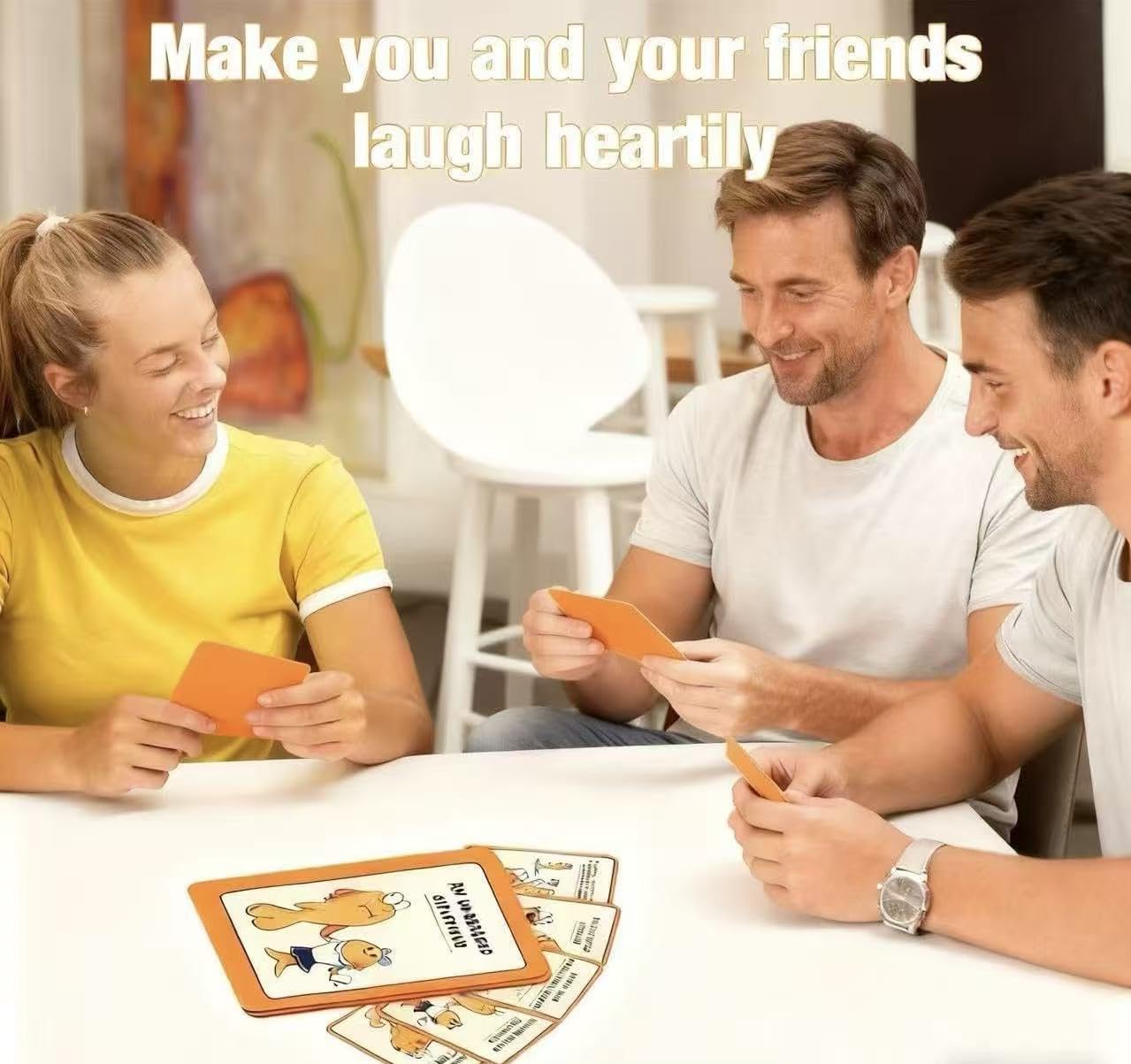 HJIANJUN party-game play, relatable scenarios that invite playful banter.