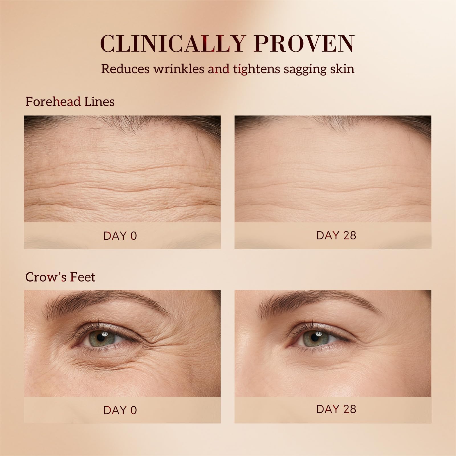 HKH Bakuchiol Retinol Serum bottle during nightly application for gentle care.