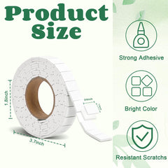 HKSZEH foam tape squares precuts laid out for easy application in DIY projects.
