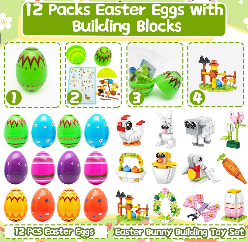 HLXGFCAI festive unboxing experience with colorful Easter packaging.