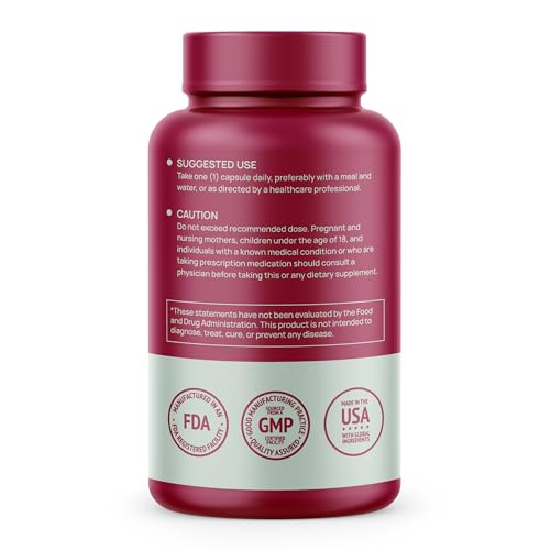 Close-up of HMS capsules highlighting high potency R-ALA for energy and antioxidant protection
