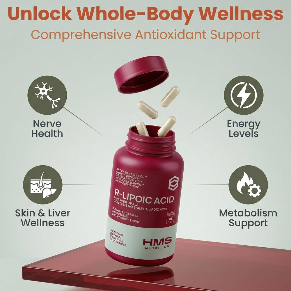 Capsules held in hand illustrating convenient daily dosage