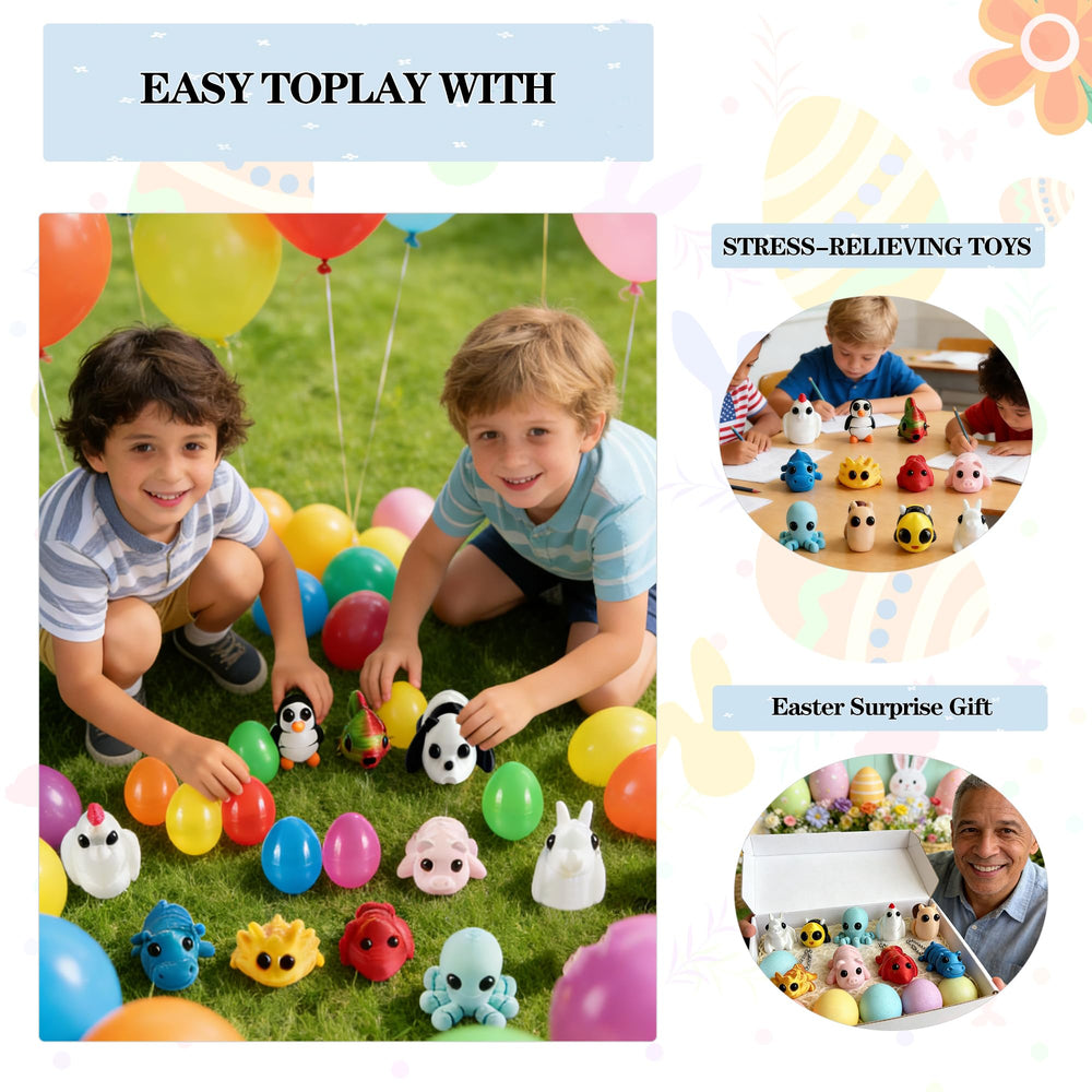 HNZZJY drop-resistant and waterproof eggs designed for play