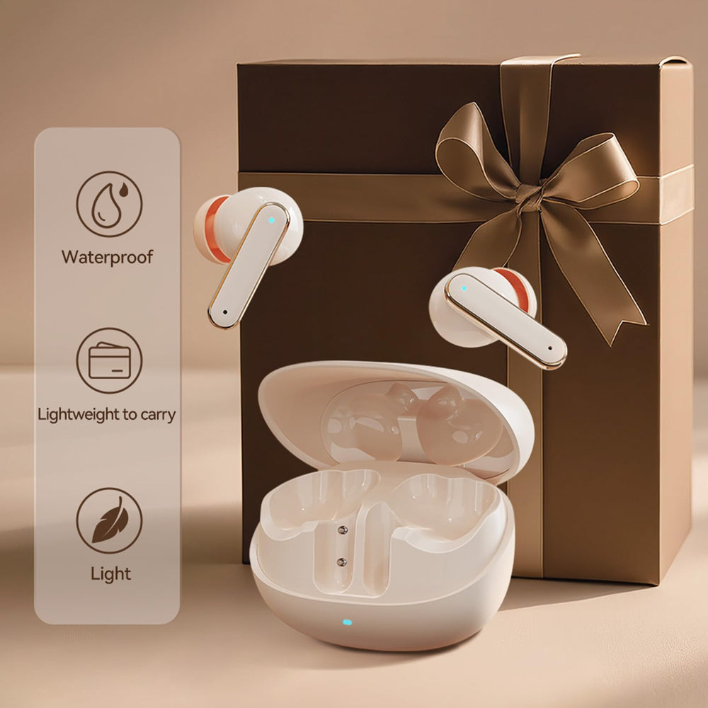 Hoarahloux earphones provide up to 6 hours of listening per charge.