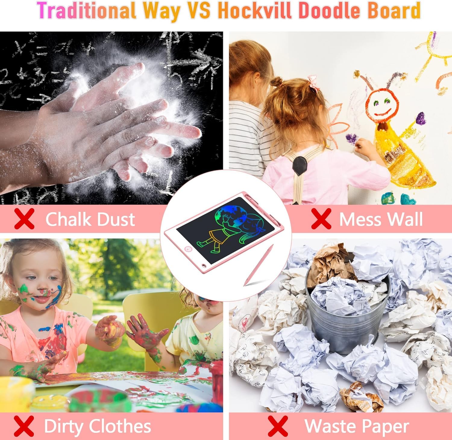 Hockvill screen-time friendly design keeps kids engaged away from devices.
