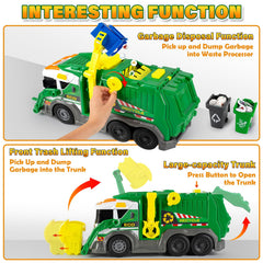 Hodurgyi 3-color waste bins showcase sorting play and visual learning.