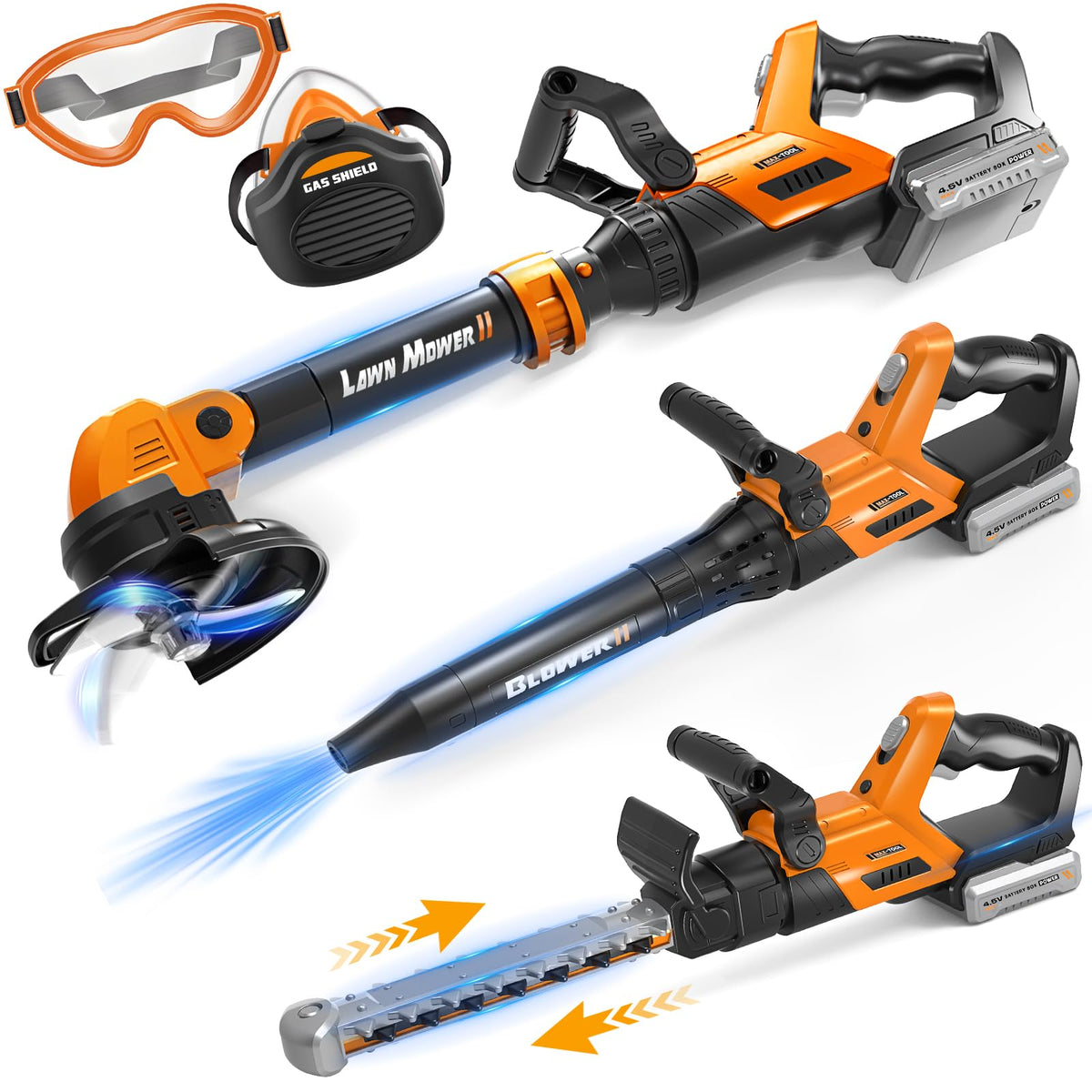 Hodurgyi 3-in-1 weed wacker toy for imaginative outdoor play