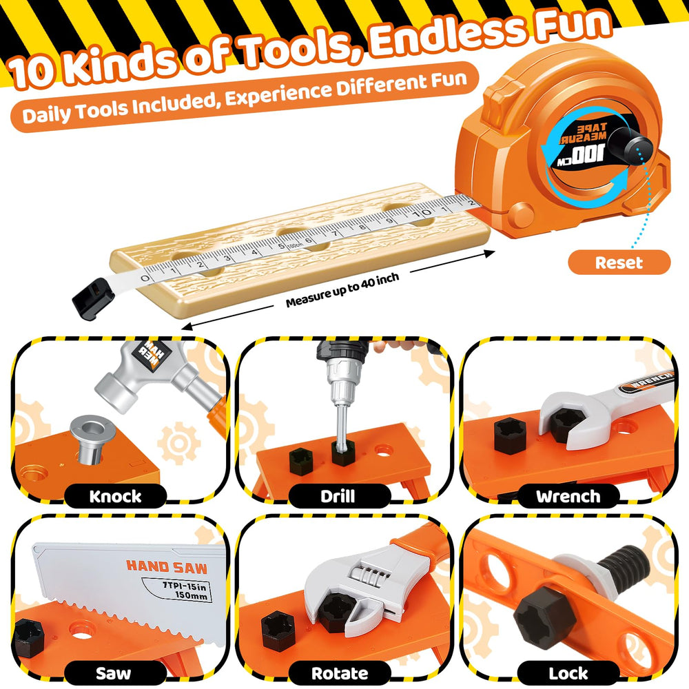 Hodurgyi measuring tape and caliper for early measurement play.