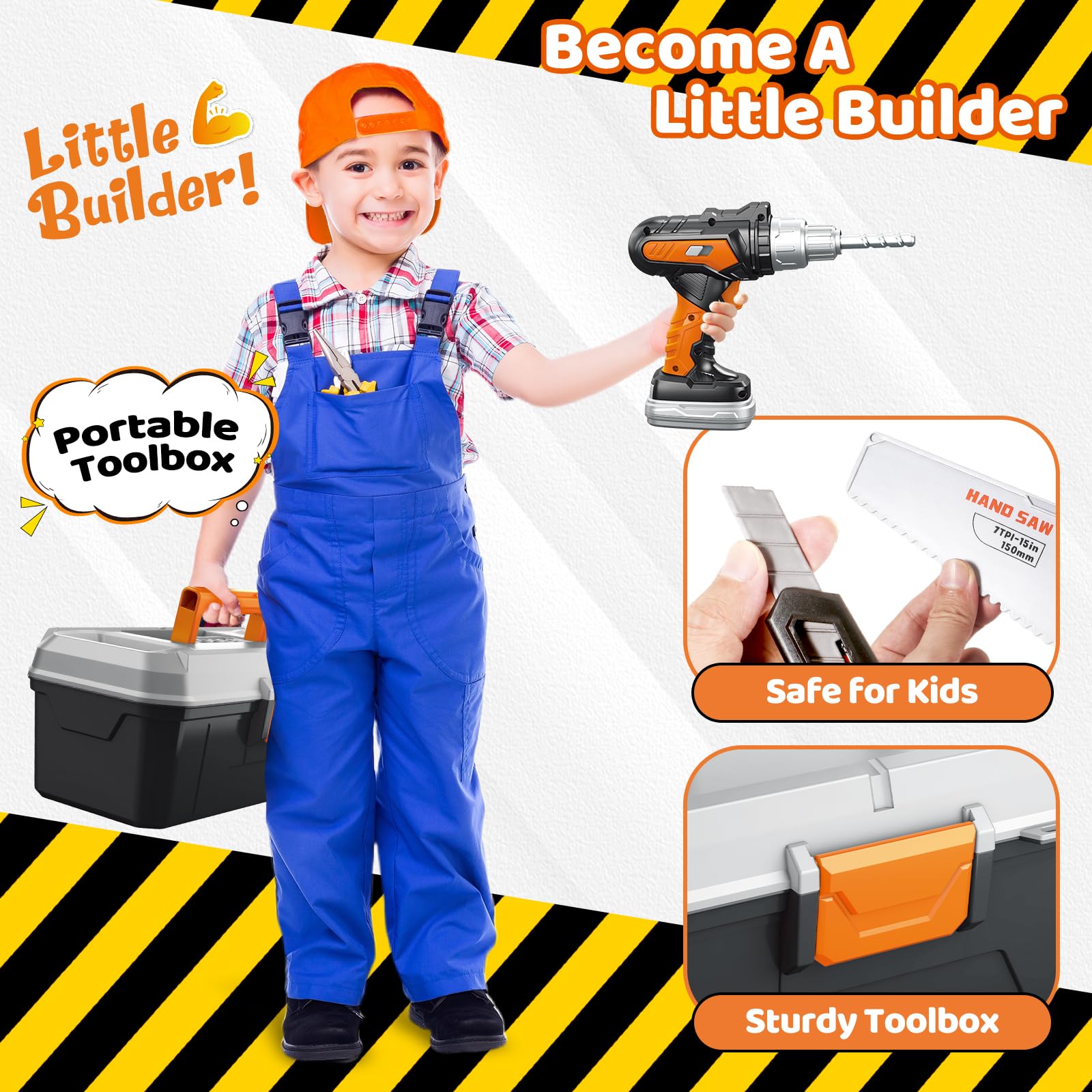 Hodurgyi toddler tools hammer and screwdrivers for fine motor practice.