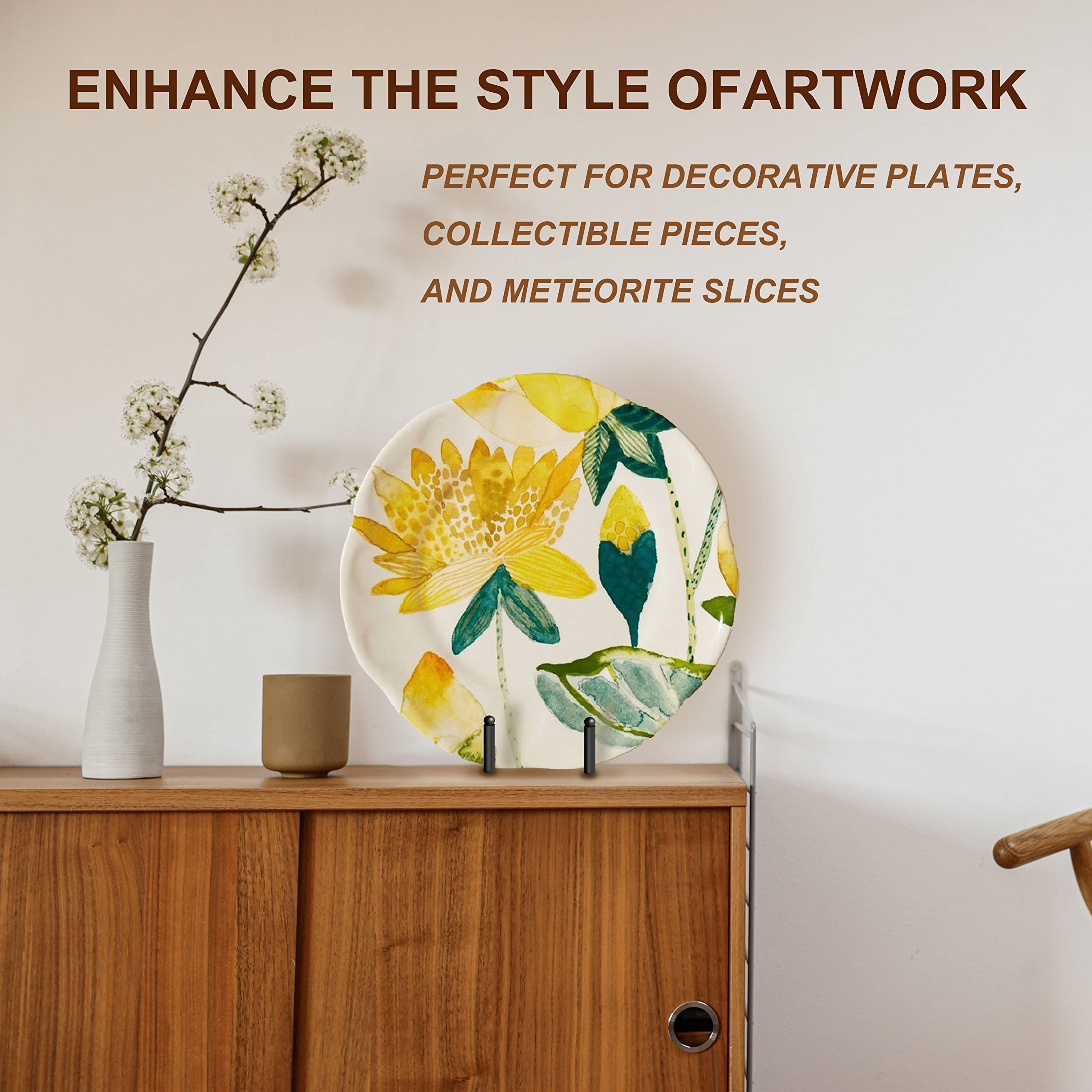 Hoewina cookbook stand on table keeps recipes handy