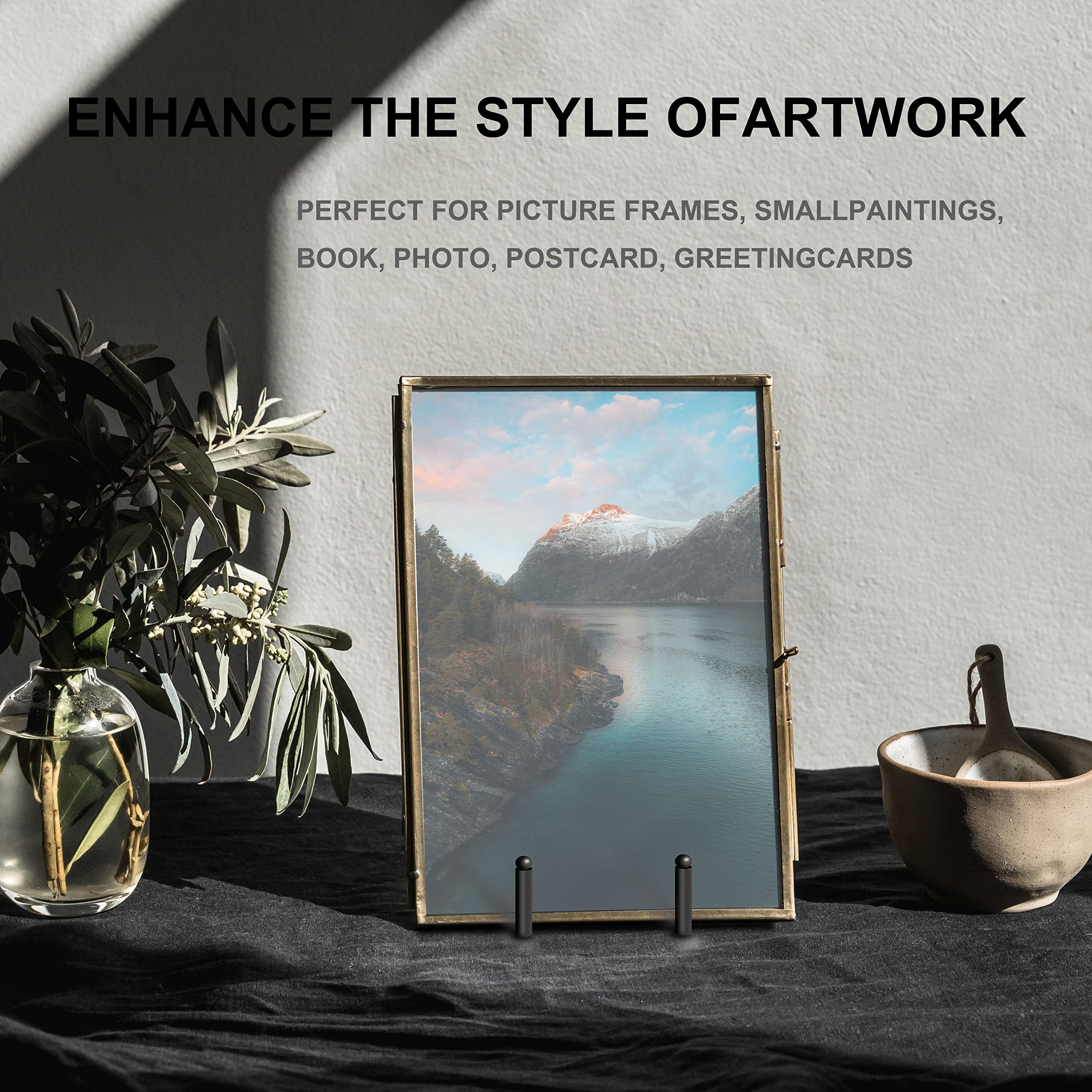 Hoewina matte black iron finish offers durability and timeless look