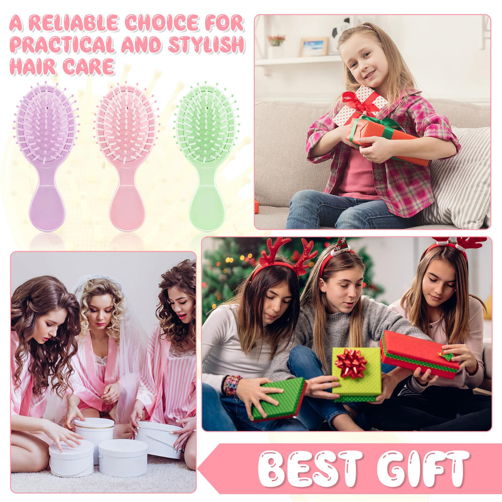 Gift-ready, colorful HOFASON mini brush set in attractive packaging