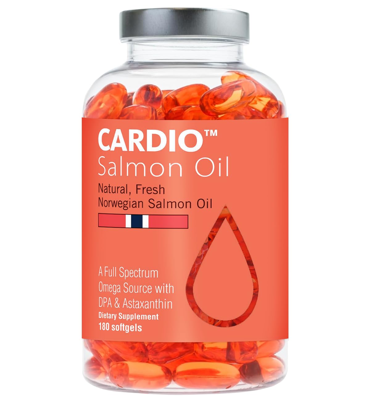 Hofseth BioCare Omega-3 1000mg bottle front view showing high-strength EPA and DHA.