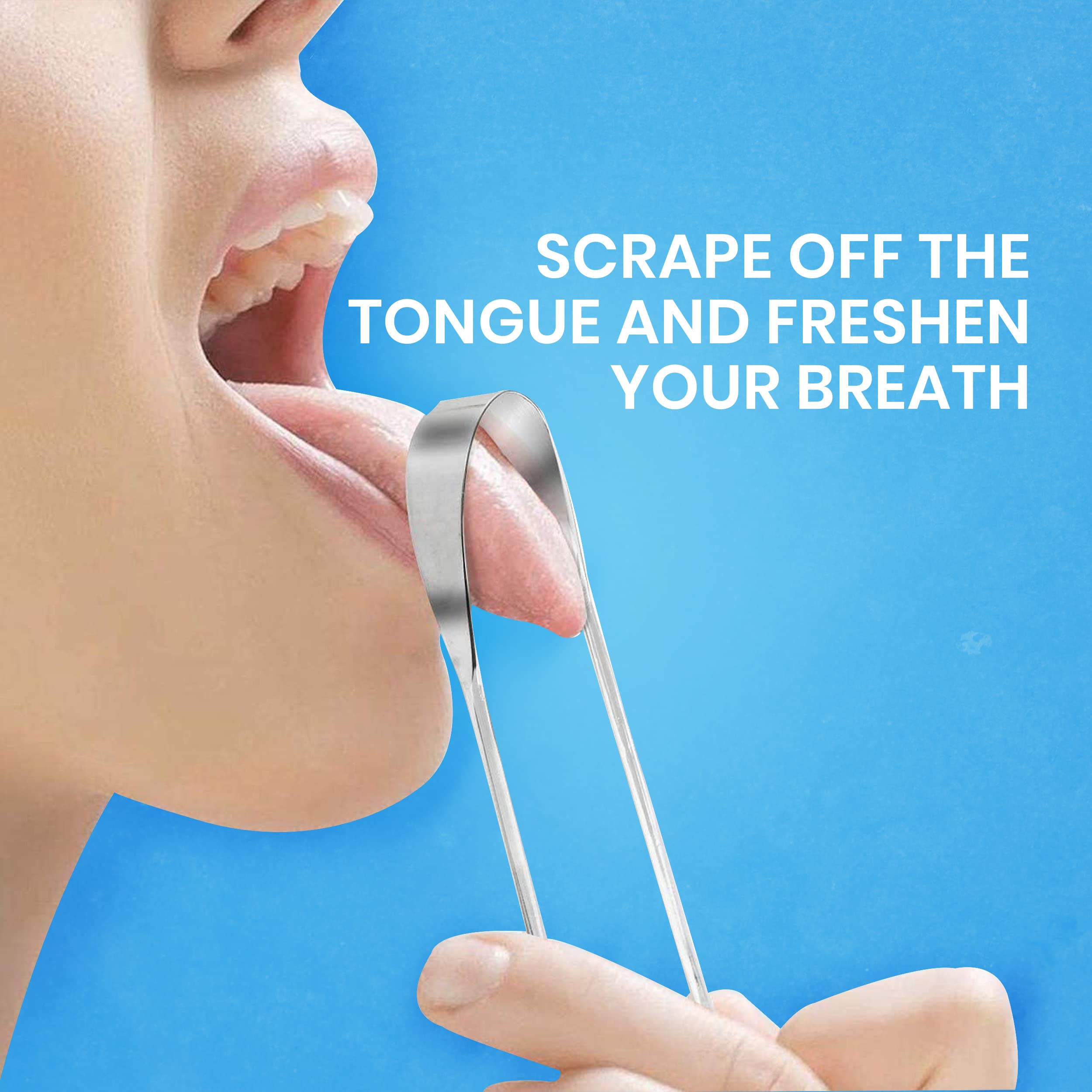 HOKIN tongue scraper travel case keeps hygiene on the go.