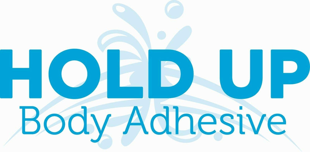 Hold Up Body Adhesive Premium dries clear on skin for discreet wear during performances.
