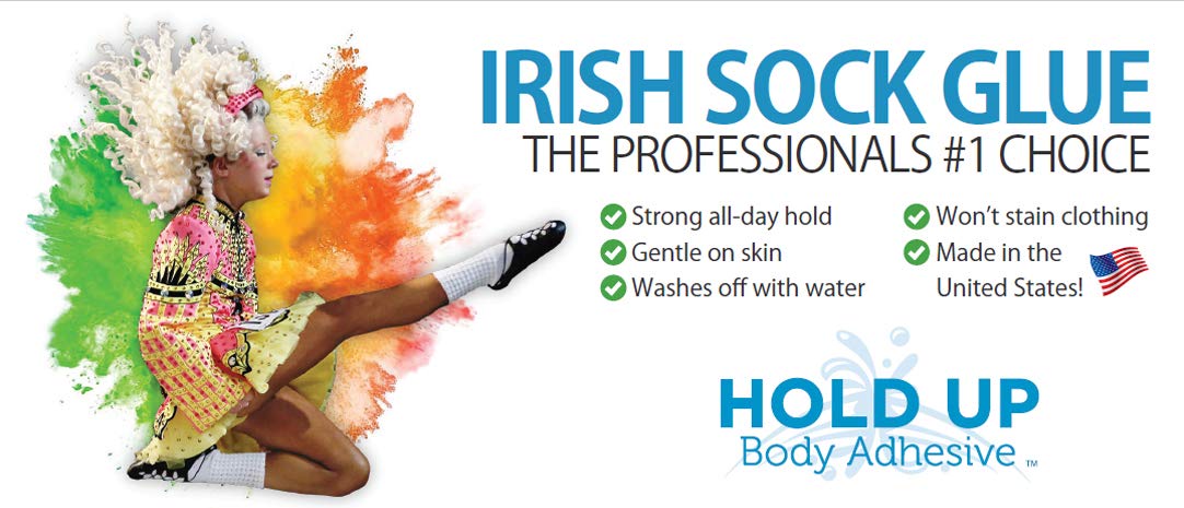 Hold Up Body Adhesive Premium easy roller application for quick setup.
