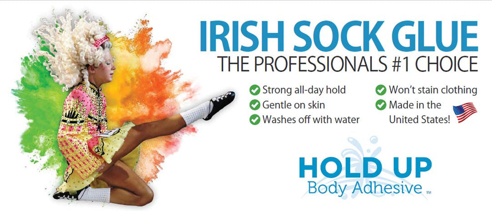 Hold Up Body Adhesive Premium easy roller application for quick setup.