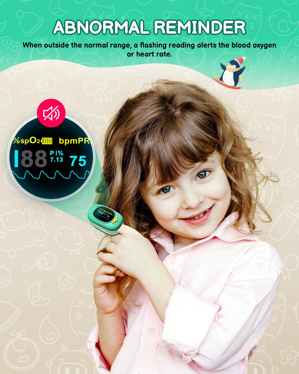 HOLFENRY early-warning chip helps flag unusual readings at a glance.