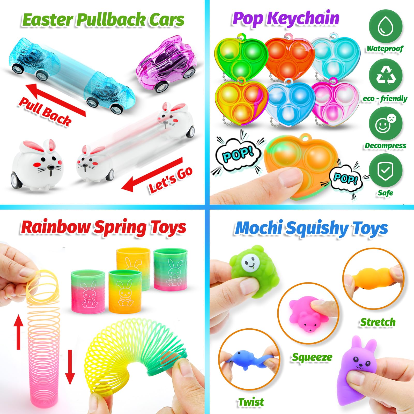 HOLILURE Easter eggs and gift-ready packaging for basket stuffers