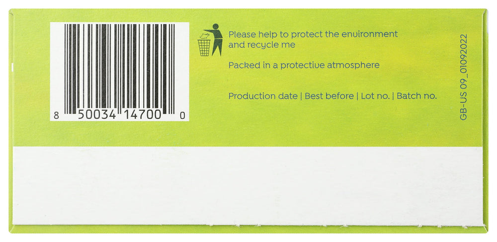 Holle packaging close-up shows organic wholegrain cereal, convenient for busy mornings.