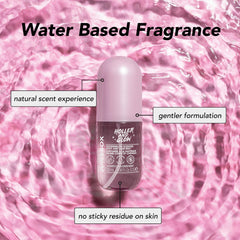 Close-up of Holler & Glow watermelon note in Juicebox mist.