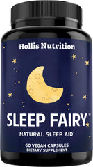 Hollis Nutrition Sleep Fairy bottle front view for a calm bedtime routine