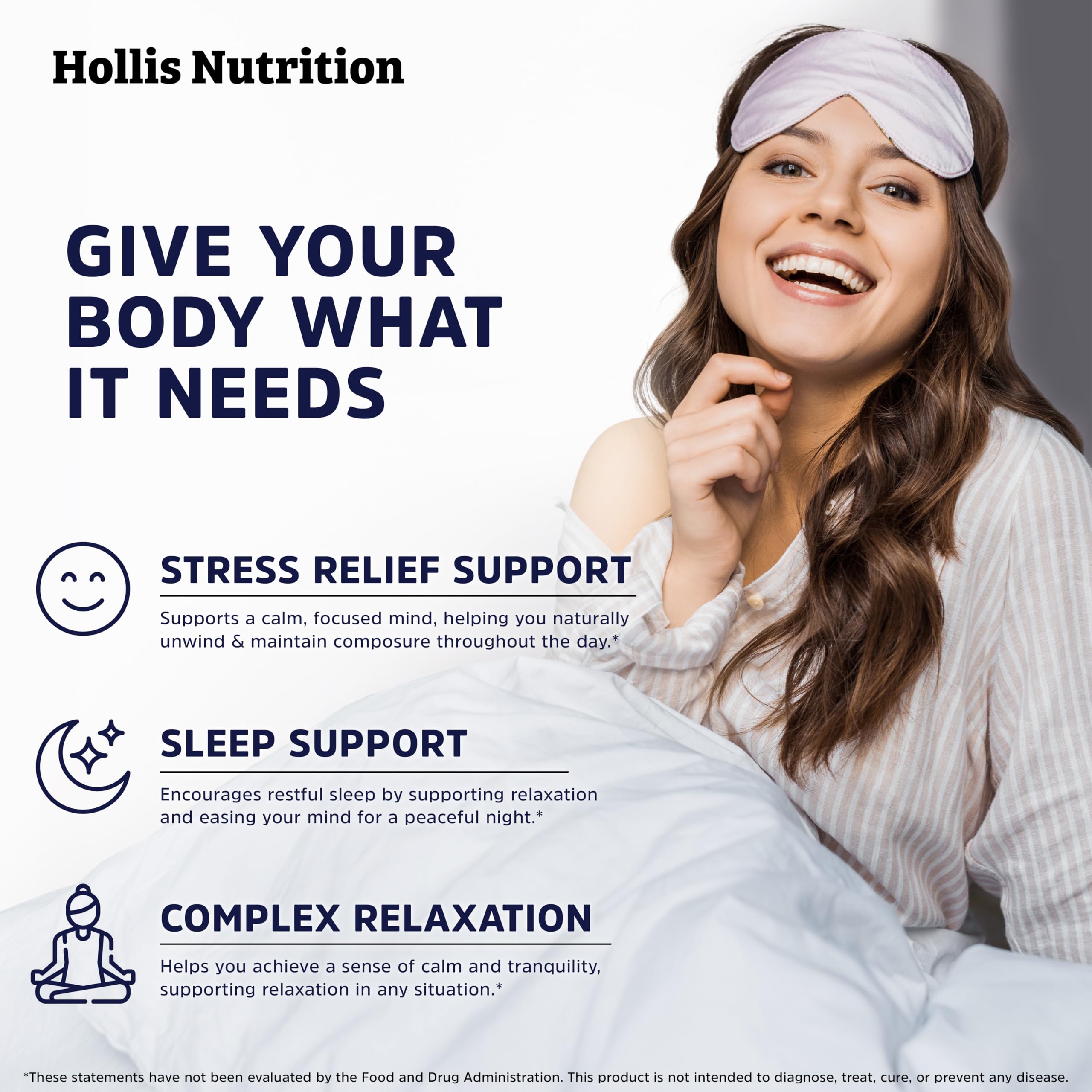 Sleep Fairy label close-up highlighting vegan, non-GMO formulation for relaxed evenings