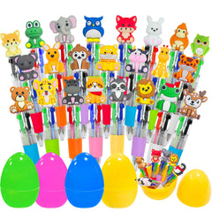 Holydeck animal pens 24pc pack with bright designs for kids' writing and crafts