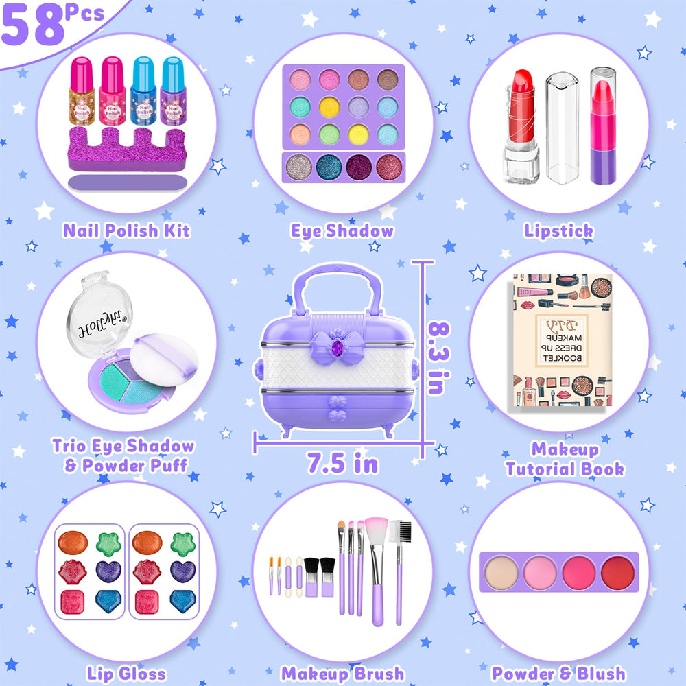 Hollyhi eyeshadow palette for colorful princess looks during playtime.