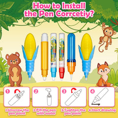 Hollyhi animal drawing mold pack adds playful themes to doodles
