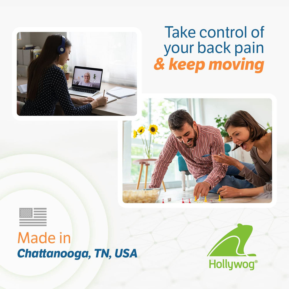Hollywog USA-made gel pads, high-quality replacement for TENS sessions.