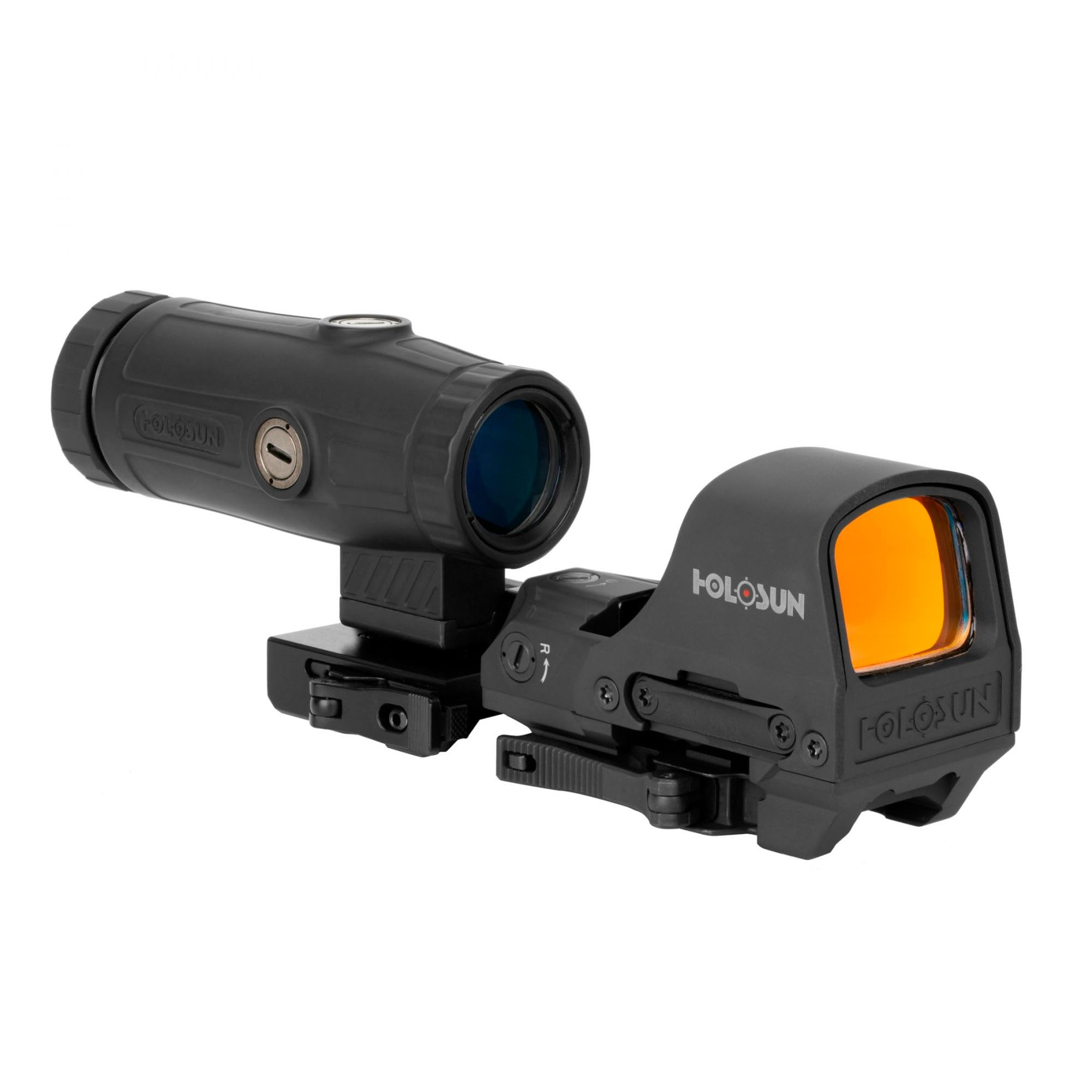 HOLOSUN HM3X 3X magnifier expands mid-range visibility.