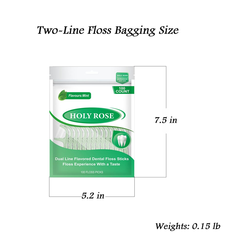 Holy Rose sealed travel pouch keeps 100-count packs portable.