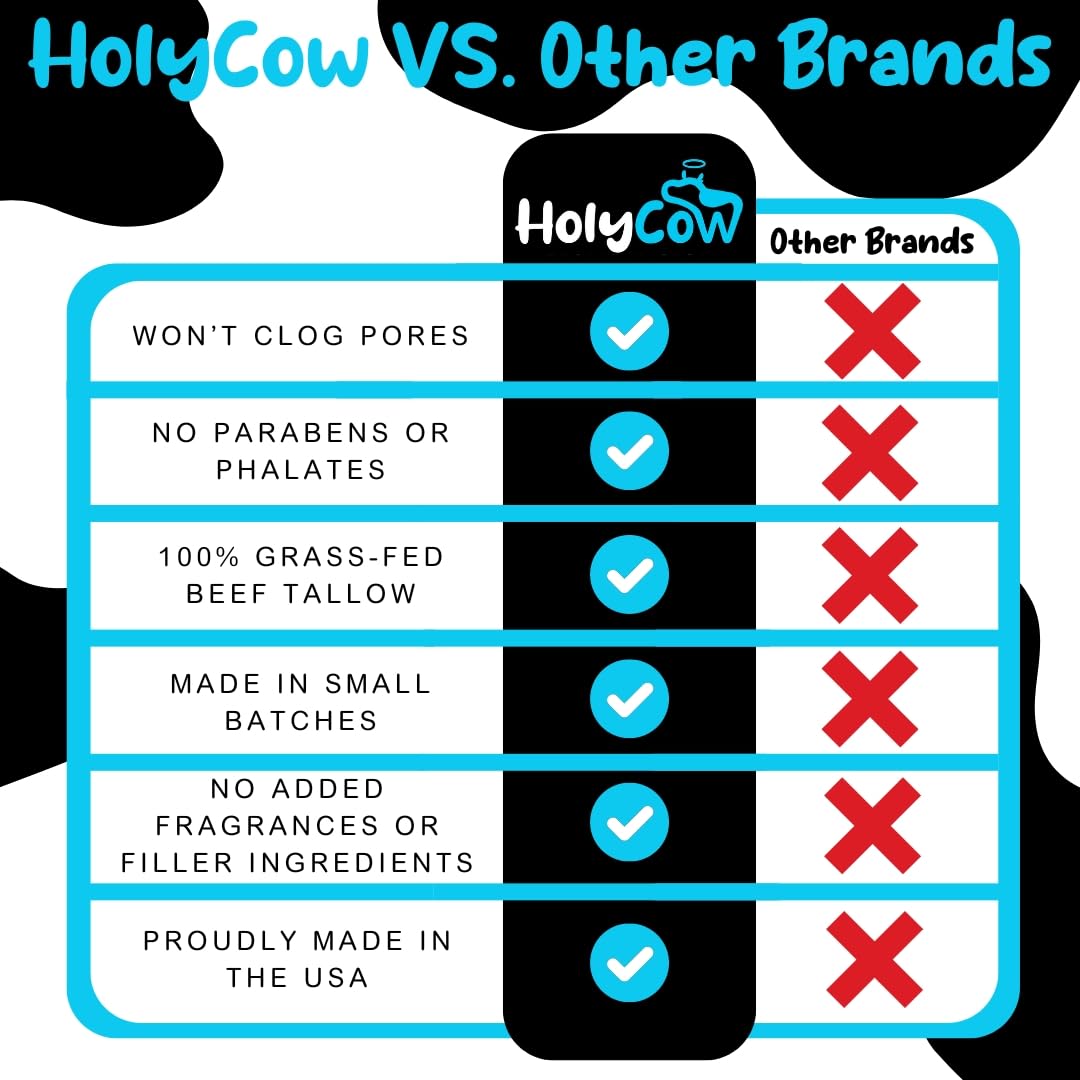 HolyCow baby-safe diaper cream hint supports gentle care.
