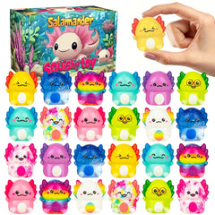 Holydeck axolotl squishy toy for calming sensory play in kids.