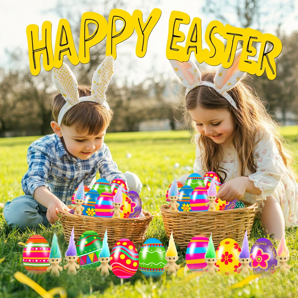 Holydeck packaging and display of prefilled Easter eggs