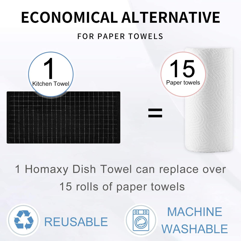 Homaxy towels help control spills and blot oil stains efficiently.