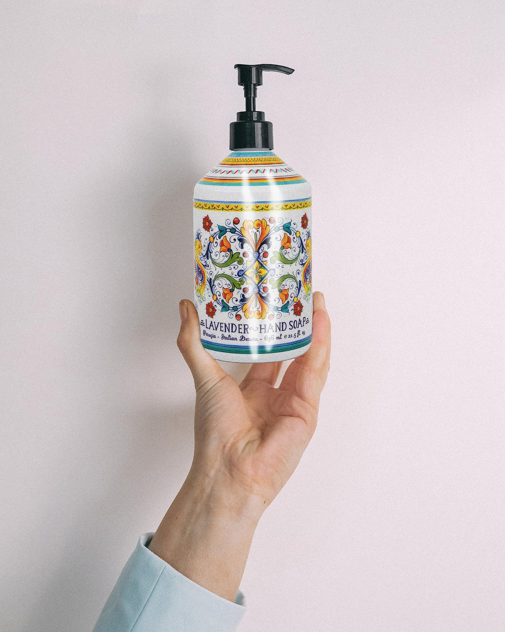 Home & Body Company Perugia hand soap set ready for kitchen and bathroom use.