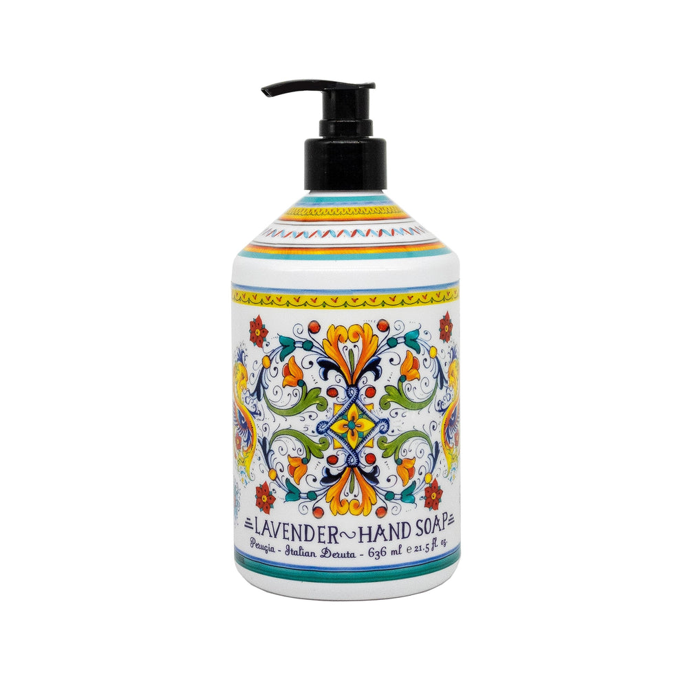 Home & Body Company Perugia Lemon Verbena bottle featuring refreshing verbena aroma.