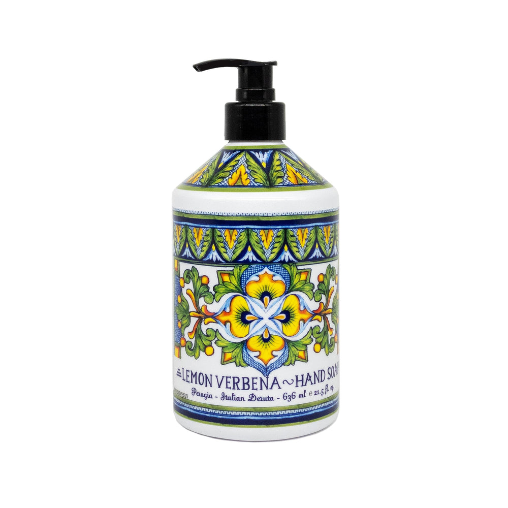 Home & Body Company Perugia Olive Thyme bottle with herbaceous fragrance.