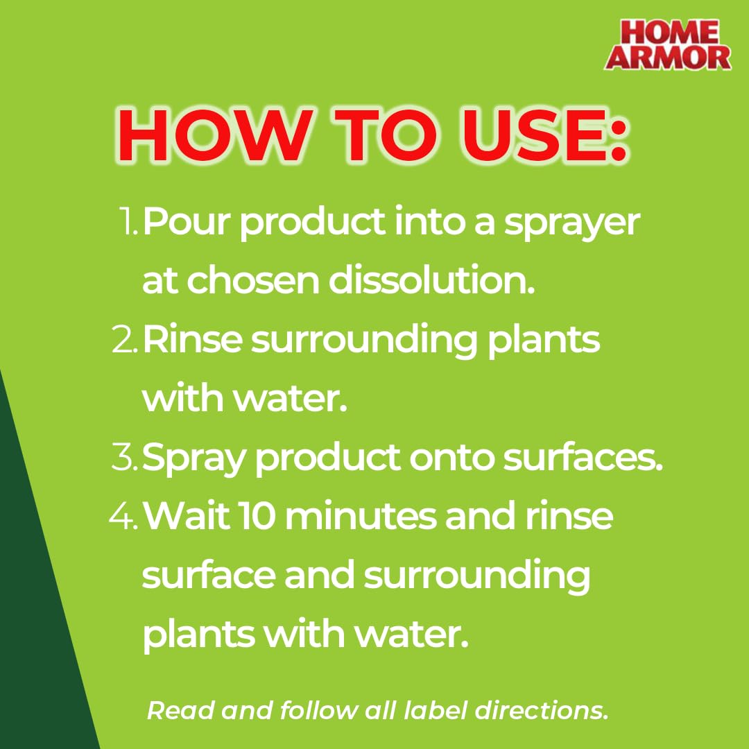 Home Armor Outdoor Cleaner after cleaning shows refreshed surface