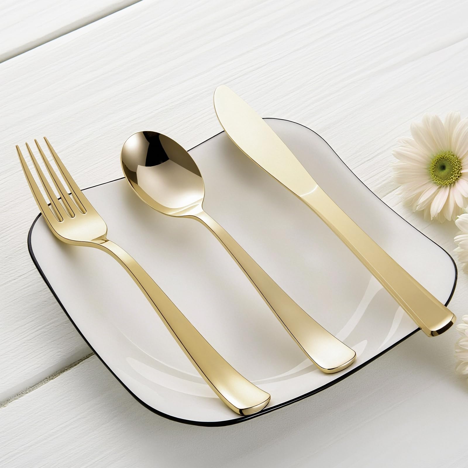 HOME BREEZE separate compartments storage keeps forks spoons and knives organized