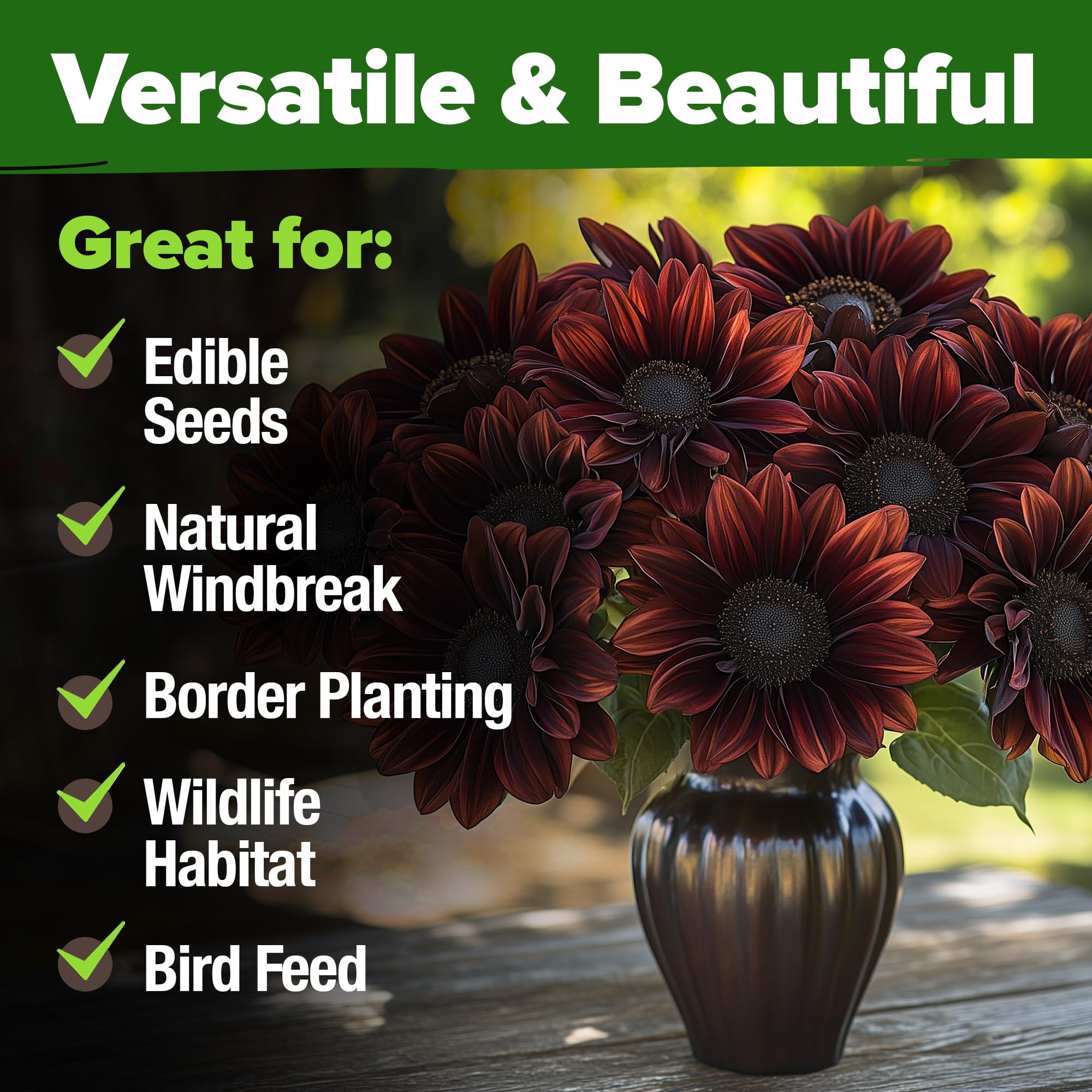 HOME GROWN blooms highlight dramatic color and garden focal impact
