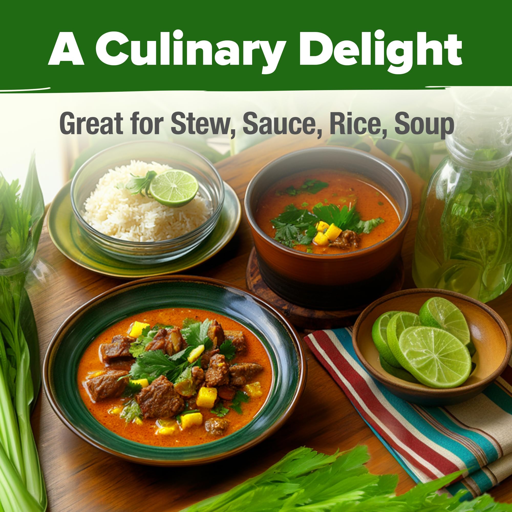 HOME GROWN Culantro used in a sizzling stir-fry idea.