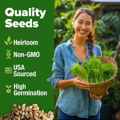 Clear planting instructions from HOME GROWN support easy outdoor sowing