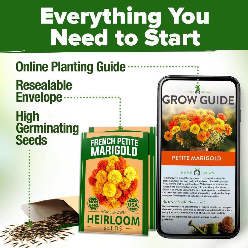 HOME GROWN edible petals from marigolds color salads and teas.
